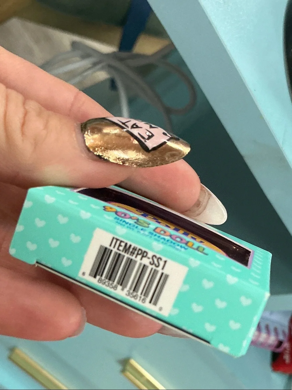 Polly Pocket 90's Doll Single Eyeshadow - Pink Shimmer